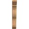 Ekena Millwork Funston Slat Rough Sawn Bracket, Western Red Cedar, 4"W x 16"D x 28"H BKT04X16X28FST06RWR - alternate 3